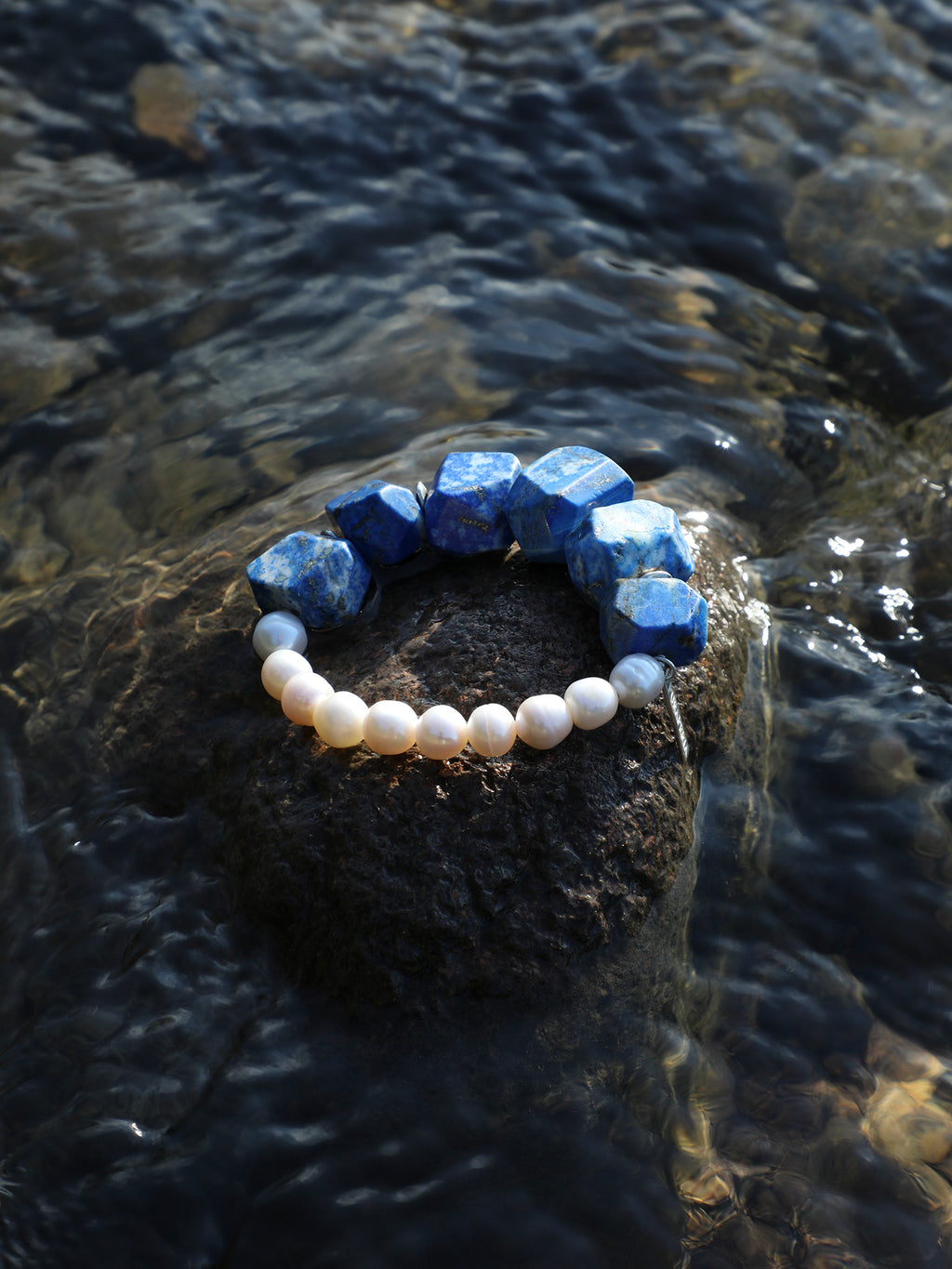 Lapis Tide Bracelet