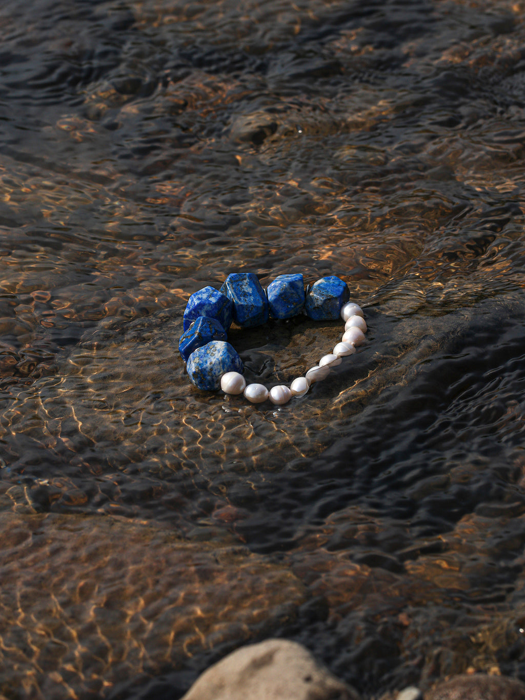 Lapis Tide Bracelet