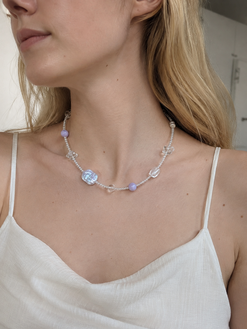 Lilac Light Necklace