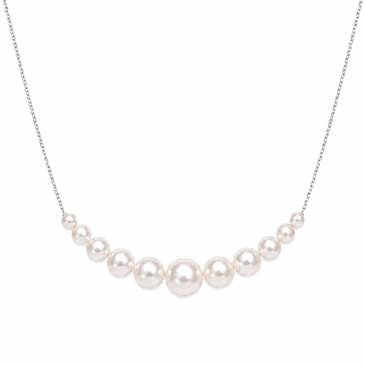 Pearl Arc Necklace