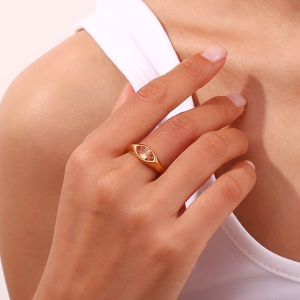 Champagne Marquise Ring — fourth batch detail 01