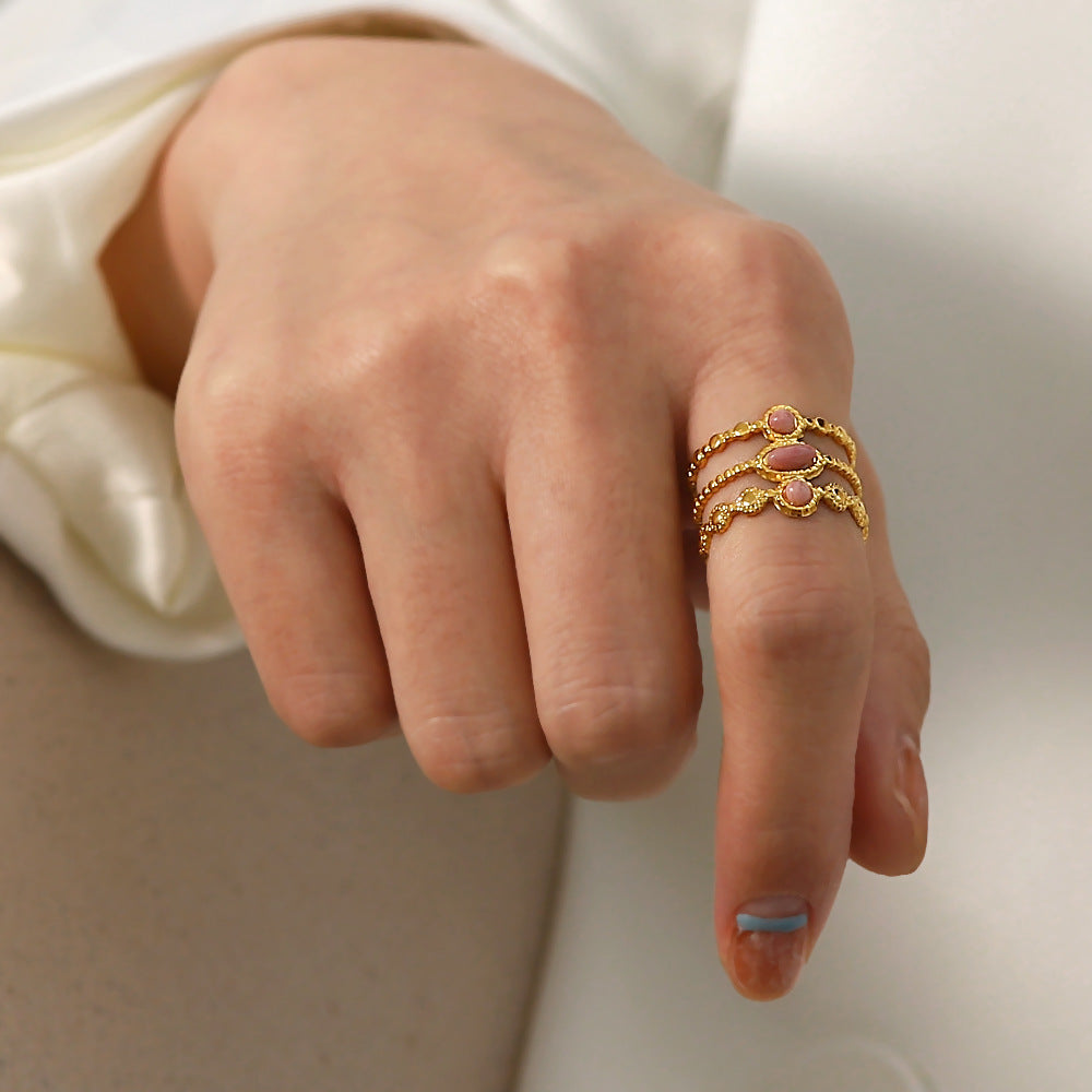 Three-Tier Mother-of-Pearl Ring — fourth batch detail 01