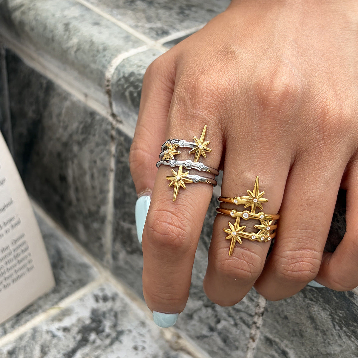 North Star Orbit Ring — detail 04
