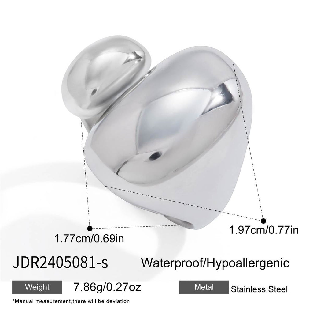 Tidal Duo Open Ring — third batch detail 01