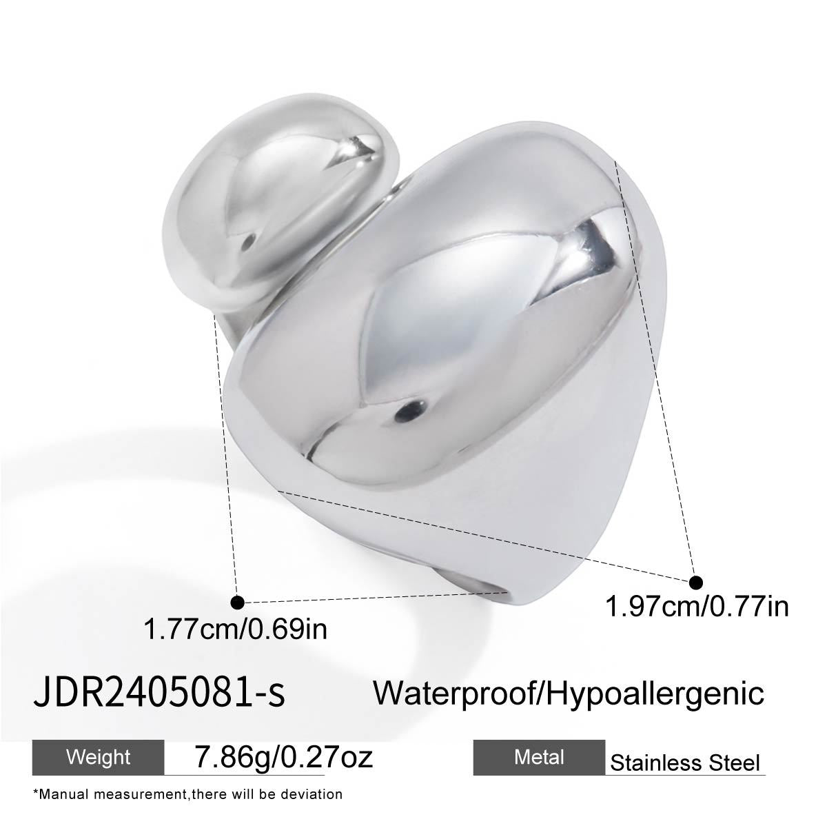 Tidal Duo Open Ring — third batch detail 01