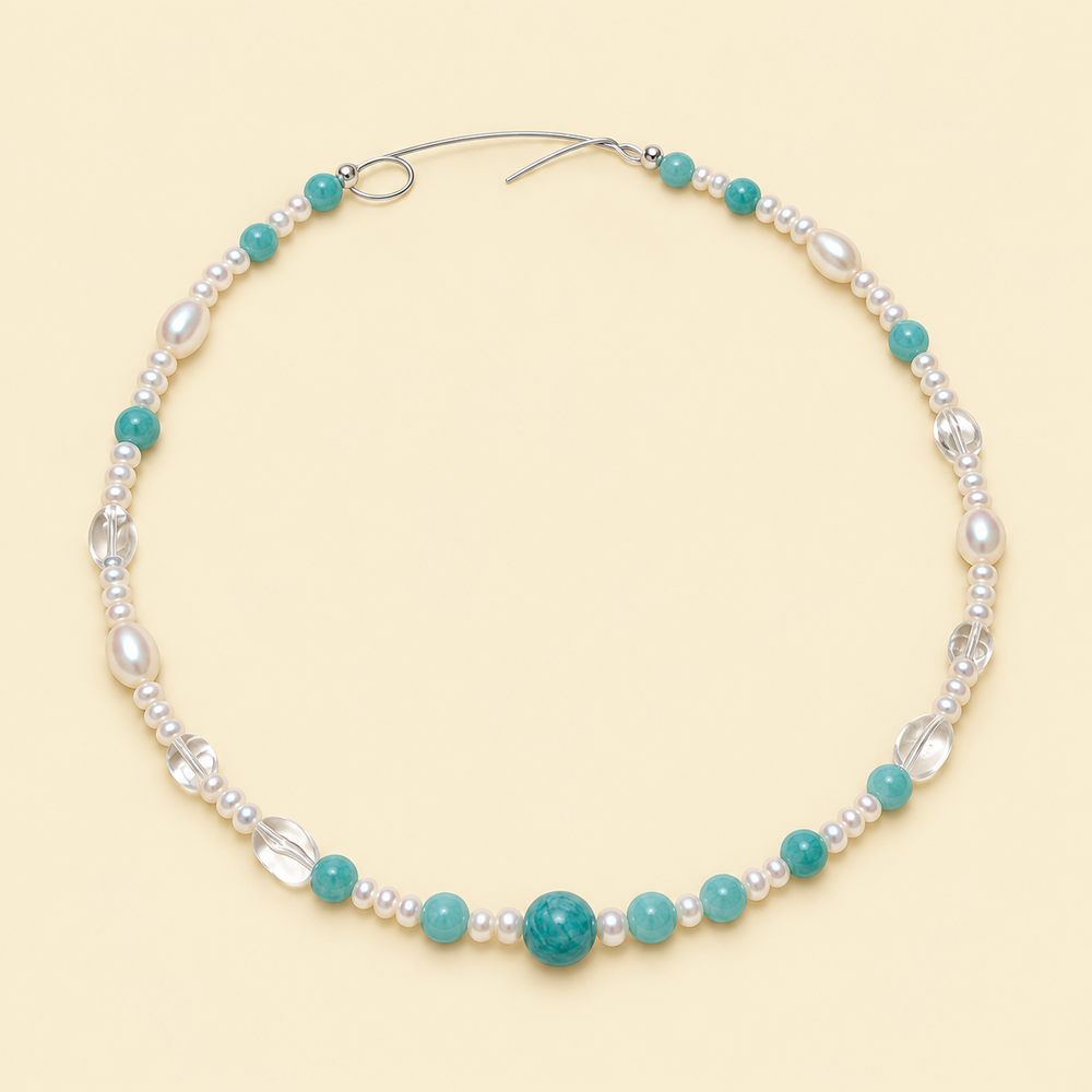 Amazonite Current Necklace