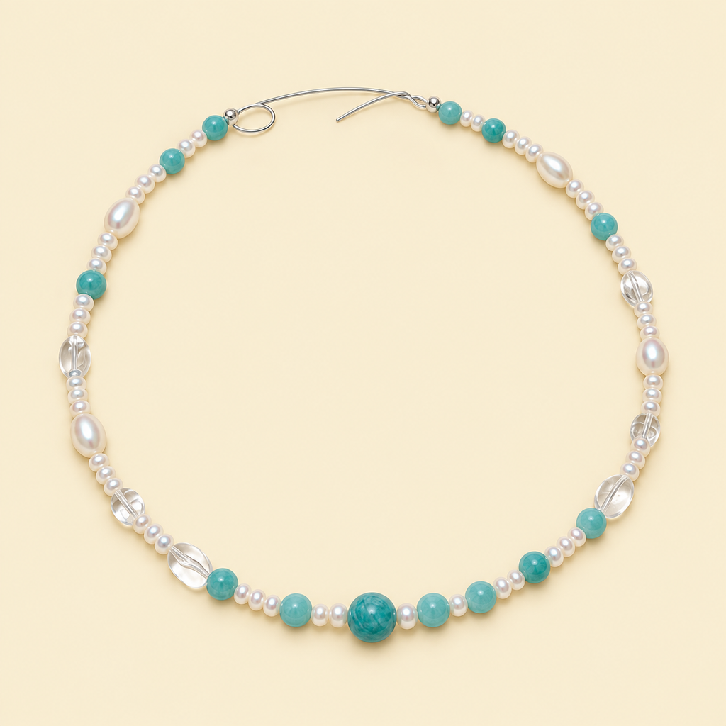 Amazonite Current Necklace