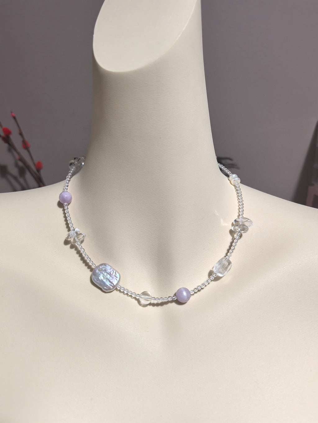Lilac Light Necklace
