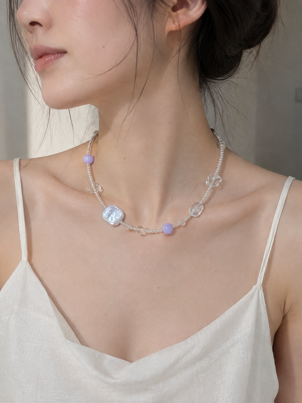 Lilac Light Necklace