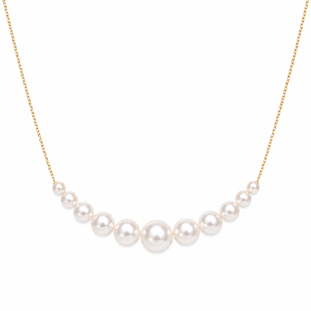 Pearl Arc Necklace