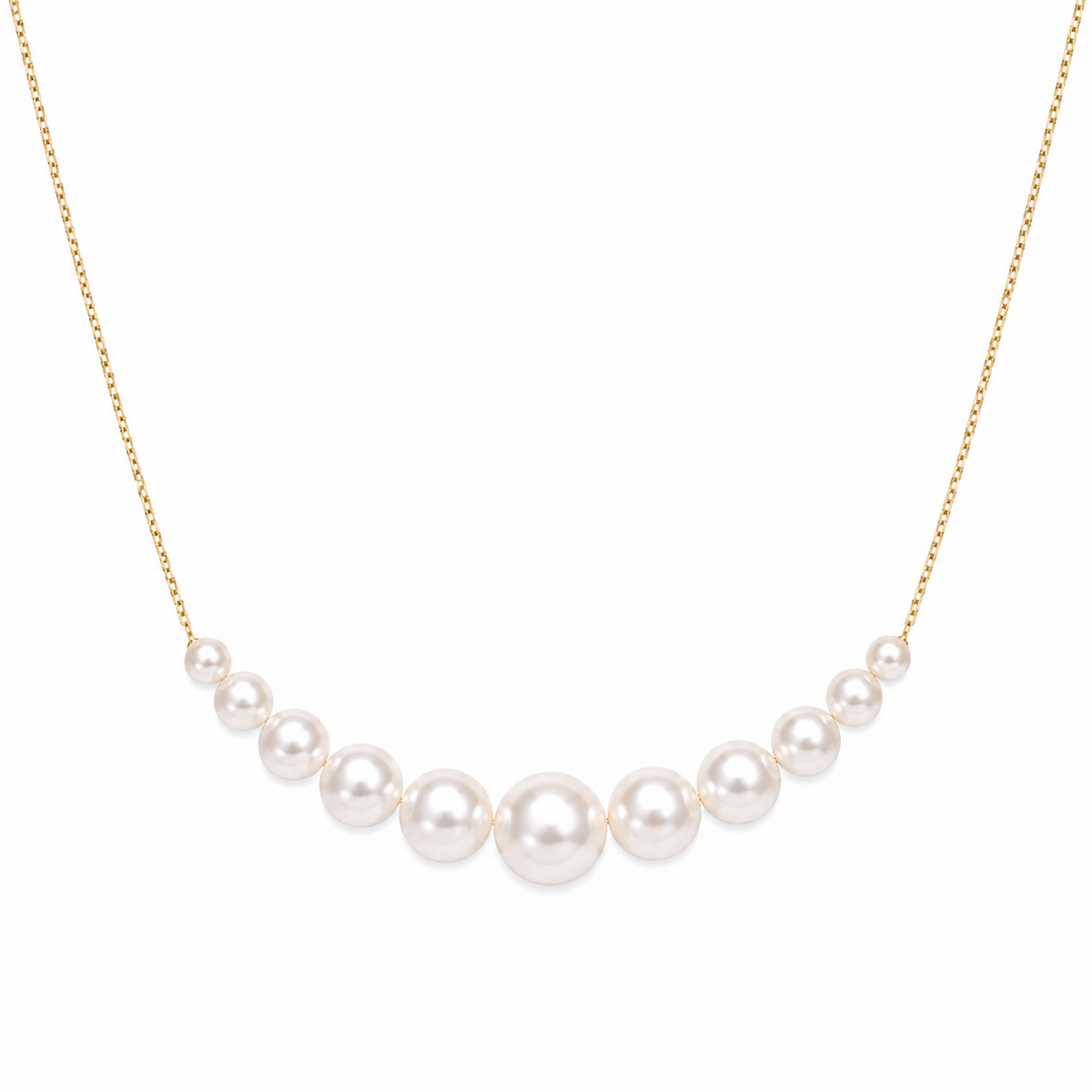 Pearl Arc Necklace