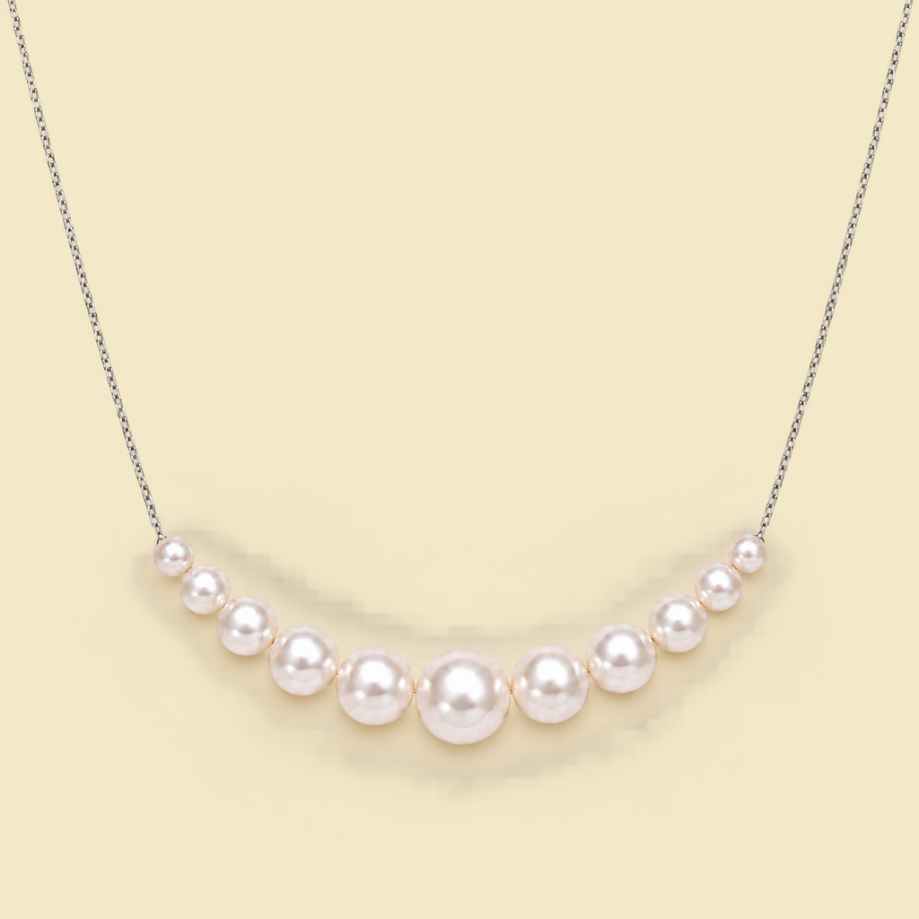 Pearl Arc Necklace
