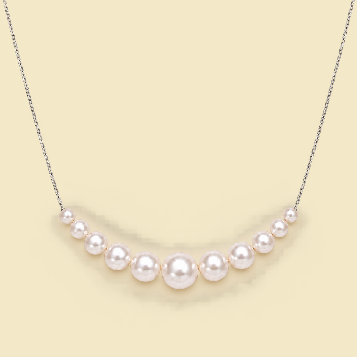 Pearl Arc Necklace